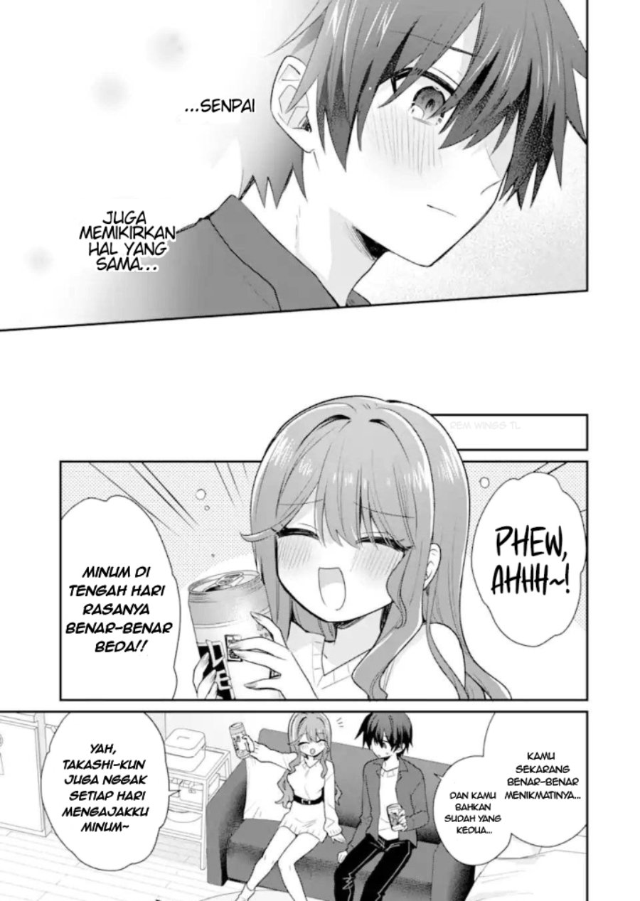 Osake to Senpai Kanojo to no Amaama Doukyo Lovecome wa Nijuusai ni Natte kara Chapter 7 - Page 12