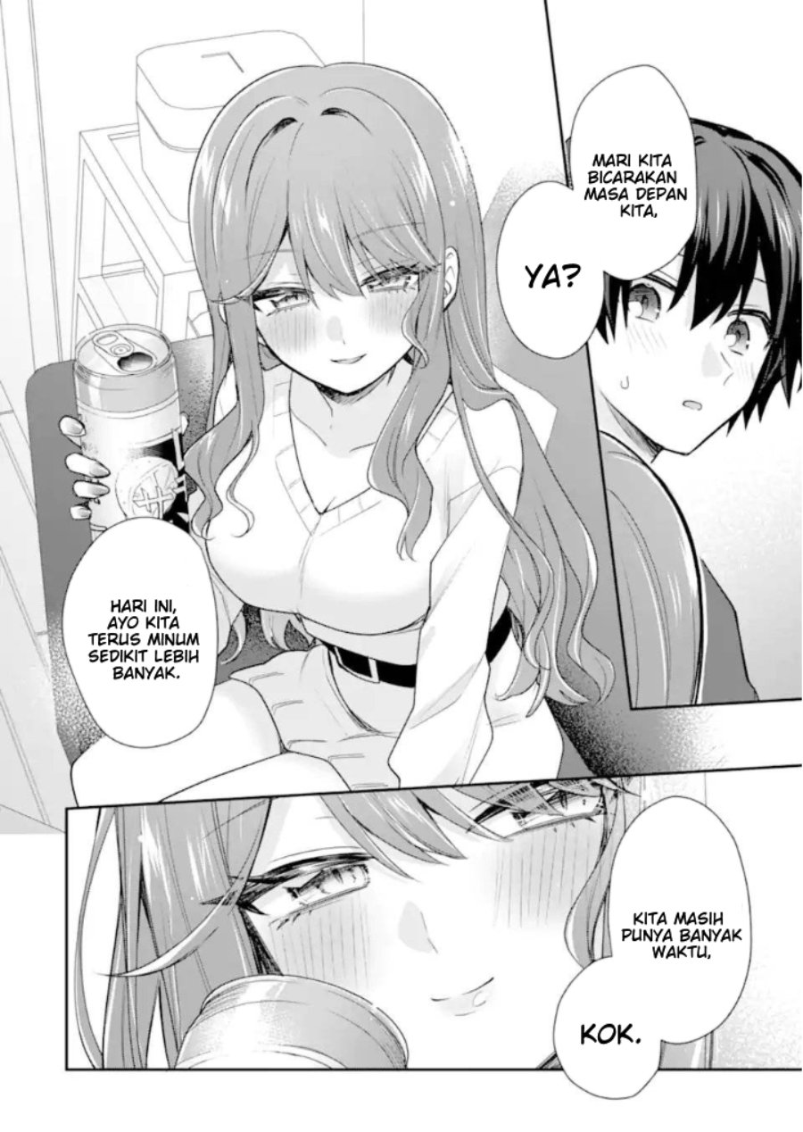 Osake to Senpai Kanojo to no Amaama Doukyo Lovecome wa Nijuusai ni Natte kara Chapter 7 - Page 19