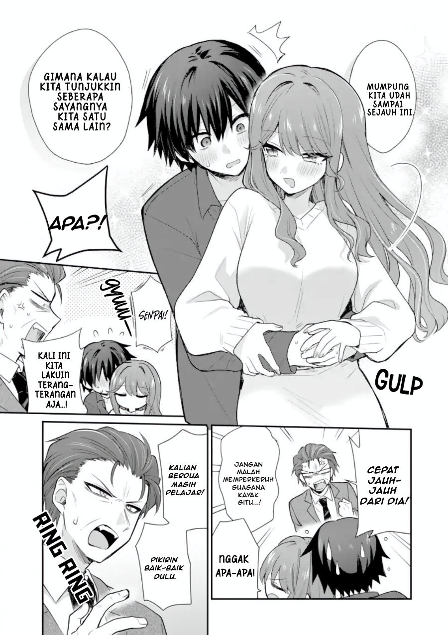 Osake to Senpai Kanojo to no Amaama Doukyo Lovecome wa Nijuusai ni Natte kara Chapter 8.1 - Page 10