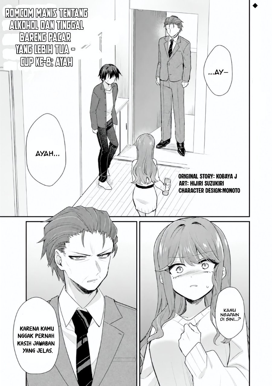 Osake to Senpai Kanojo to no Amaama Doukyo Lovecome wa Nijuusai ni Natte kara Chapter 8.1 - Page 2