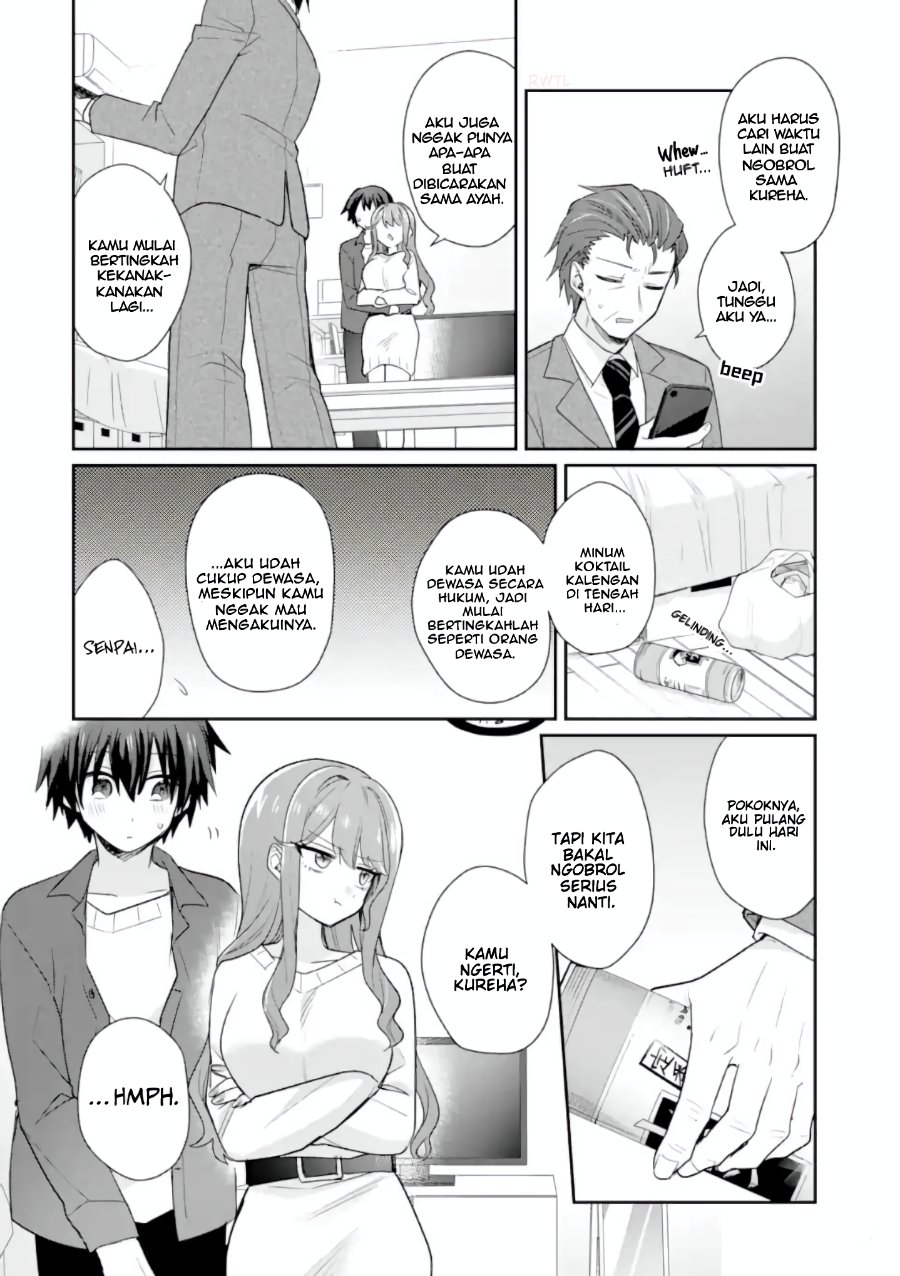 Osake to Senpai Kanojo to no Amaama Doukyo Lovecome wa Nijuusai ni Natte kara Chapter 8.2 - Page 3