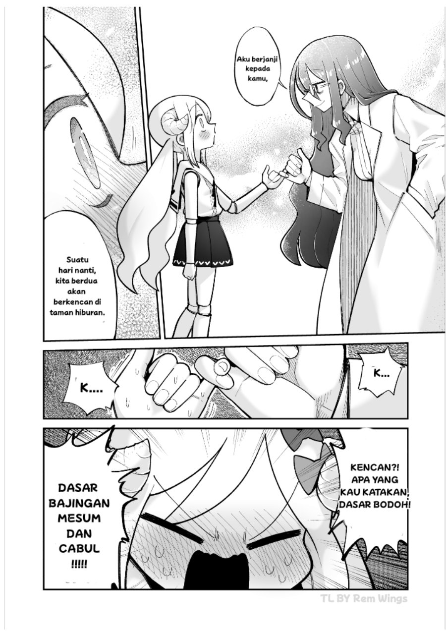 Baca Osana Robot to Abunai Hakase - Chapter 13 halaman 2