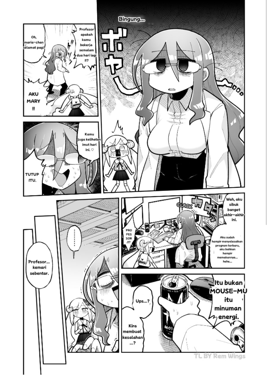 Baca Osana Robot to Abunai Hakase - Chapter 16 halaman 1