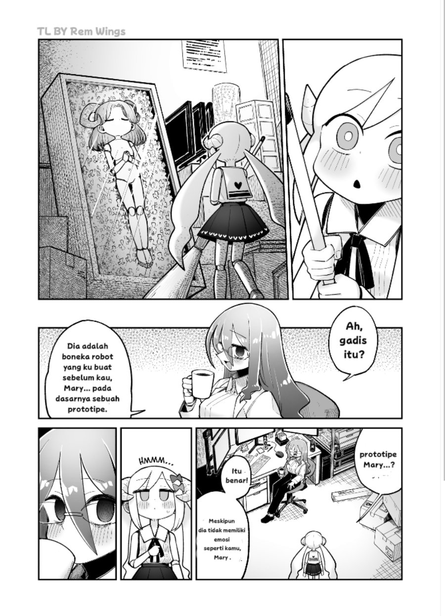 Baca Osana Robot to Abunai Hakase - Chapter 19 halaman 1