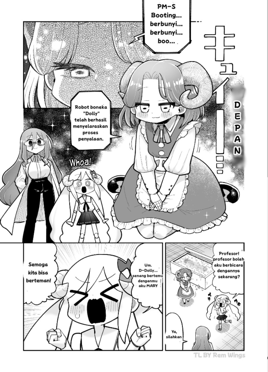 Baca Osana Robot to Abunai Hakase - Chapter 20 halaman 1