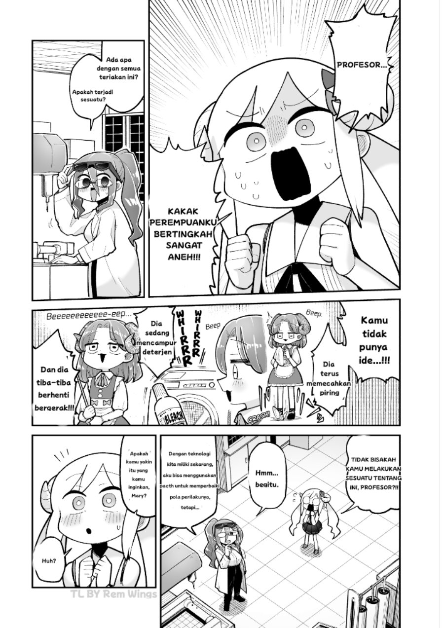 Baca Osana Robot to Abunai Hakase - Chapter 24 halaman 1