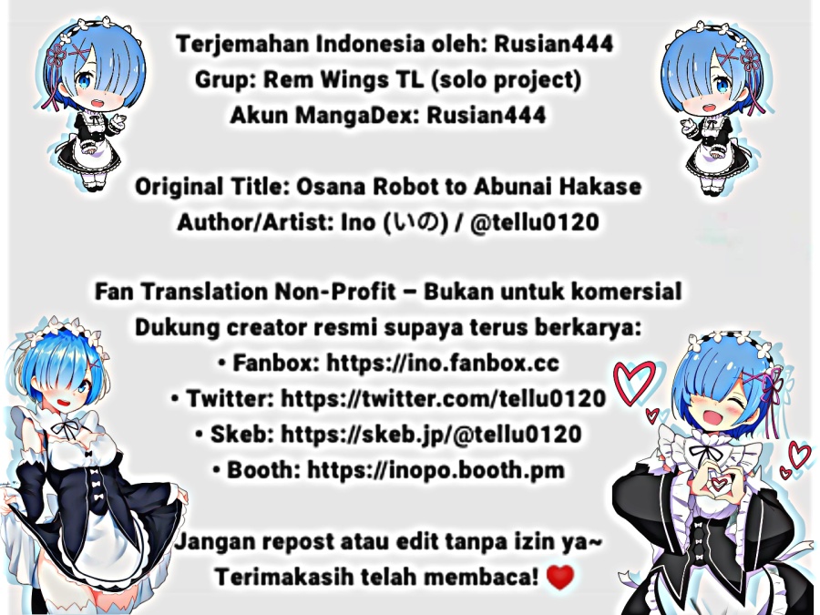 Baca Osana Robot to Abunai Hakase - Chapter 48 halaman 6