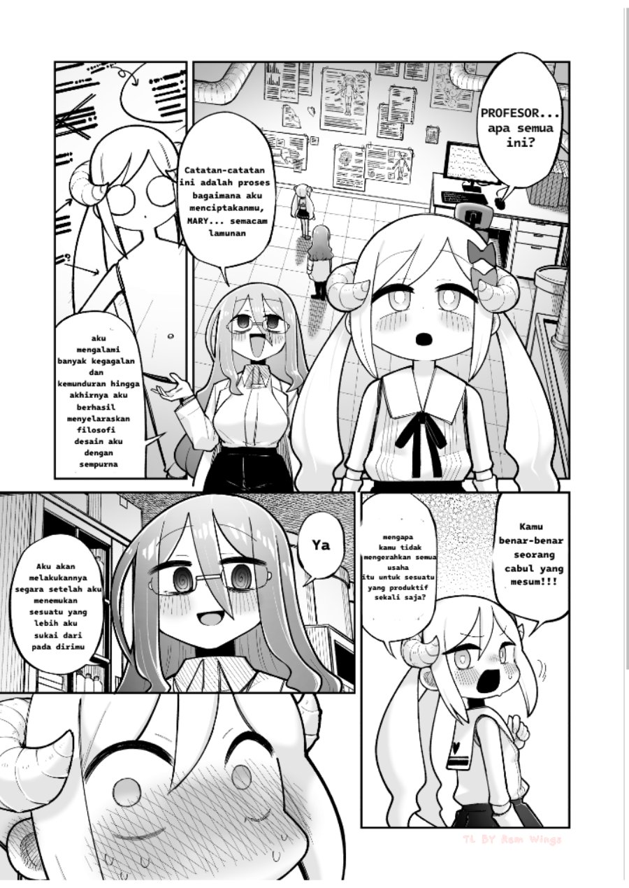 Baca Osana Robot to Abunai Hakase - Chapter 8 halaman 1