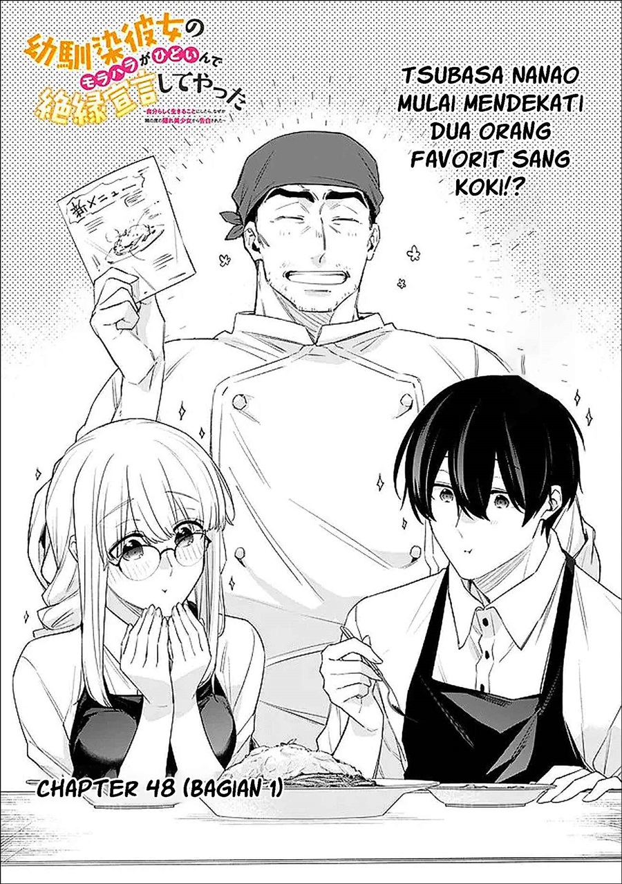 Baca Osananajimi Kanojo no Morahara ga Hidoin de Zetsuen Sengen shite Yatta - Chapter 48.1 halaman 2
