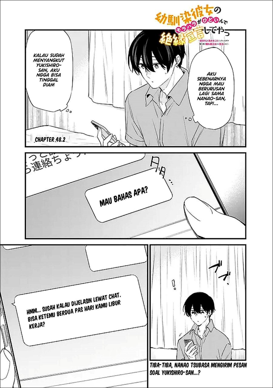 Osananajimi Kanojo no Morahara ga Hidoin de Zetsuen Sengen shite Yatta Chapter 48.2 - Page 2