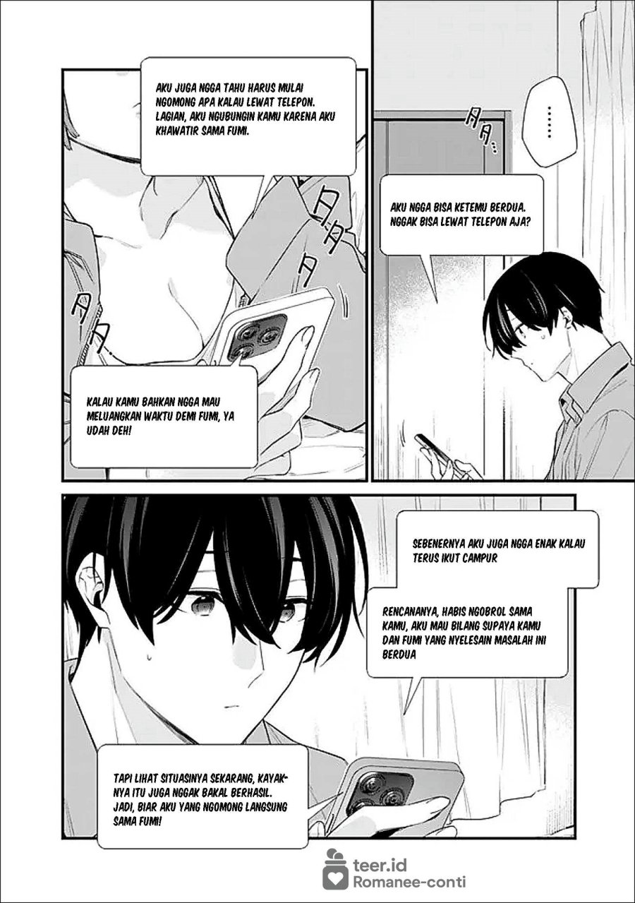 Osananajimi Kanojo no Morahara ga Hidoin de Zetsuen Sengen shite Yatta Chapter 48.2 - Page 3