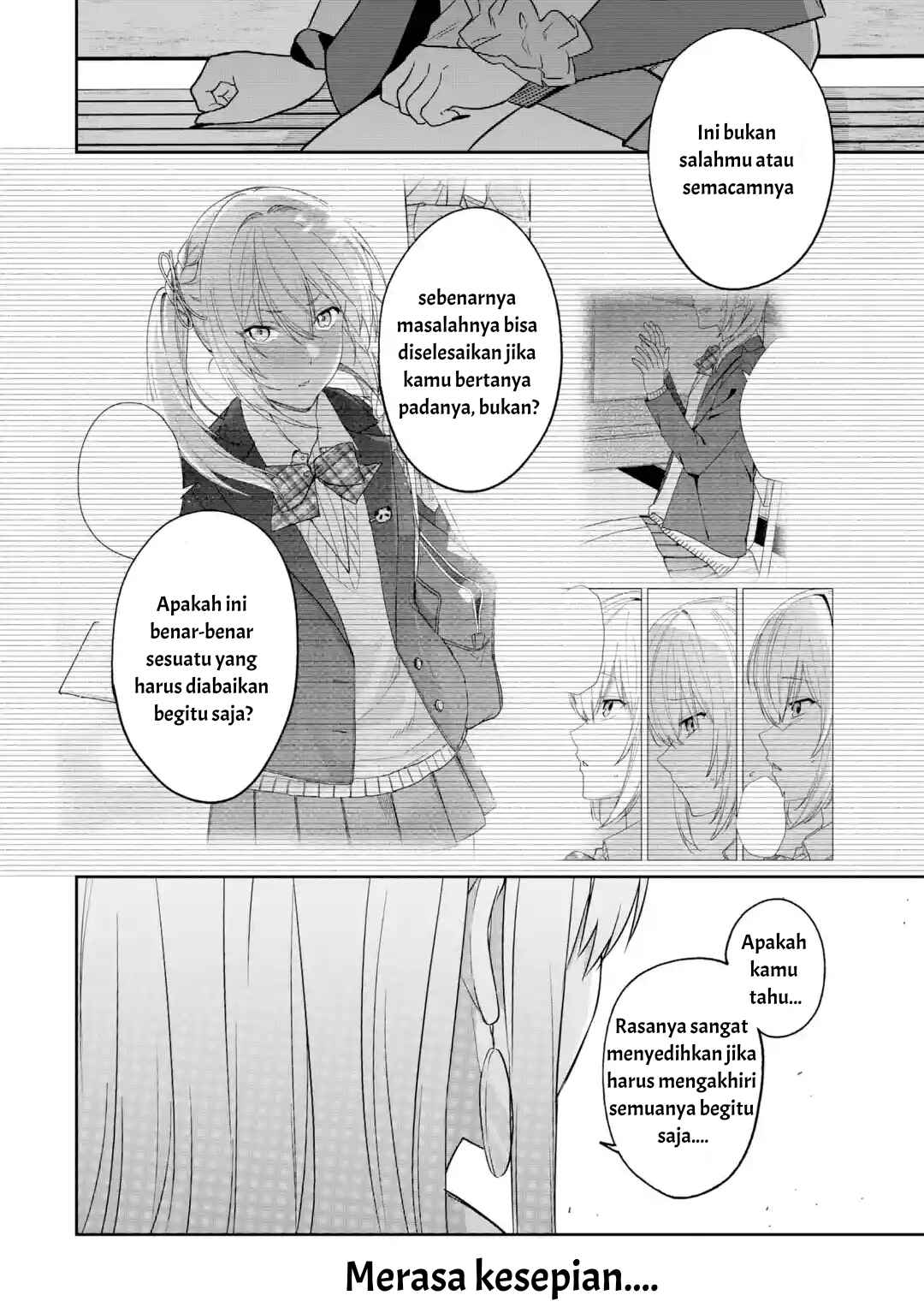 Osananajimi ni Kage de Tsugou no Yoi Otoko Yobawari Sareta Ore wa, Koui wo Risetto Shite Futsuu ni Seishun o Okuritai Chapter 4.3 - Page 1