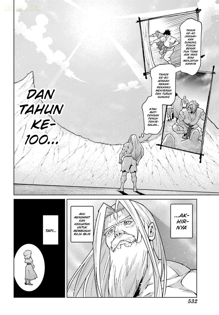 Baca Osananajimi to no Yakusoku wo Hatasu Tame ni Hyakunen Shugyo Shita Rouyuusha, Nokori no Jumyou de Maou wo Utsu - Chapter 1 halaman 12