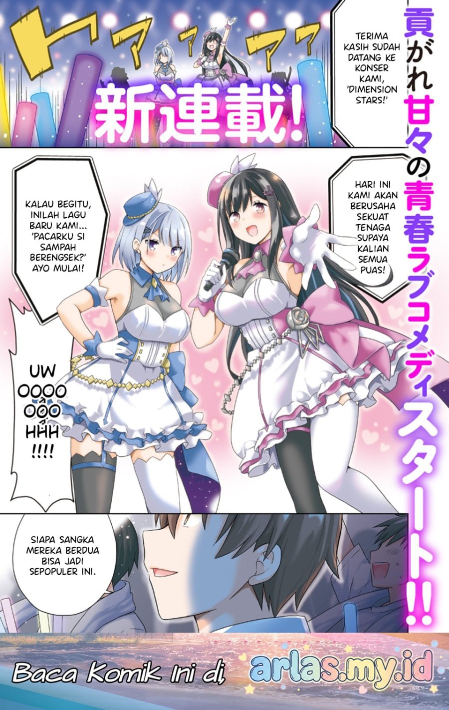 Baca Osananajimitachi ga Ninki Idol ni Natta: Amama na Kanojotachi wa Ore ni Mitsuide Kureteiru - Chapter 1 halaman 2