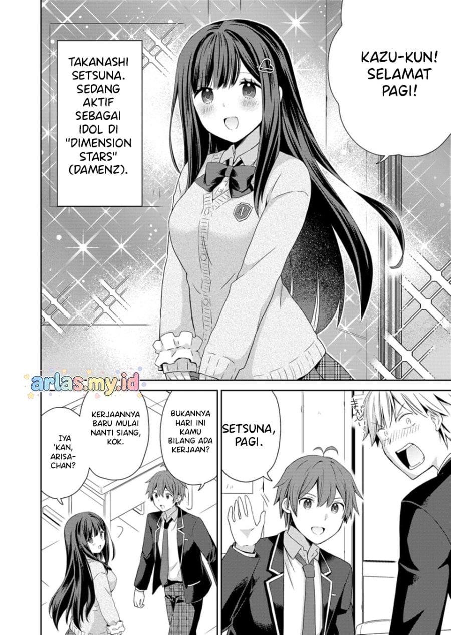 Baca Osananajimitachi ga Ninki Idol ni Natta: Amama na Kanojotachi wa Ore ni Mitsuide Kureteiru - Chapter 1 halaman 8