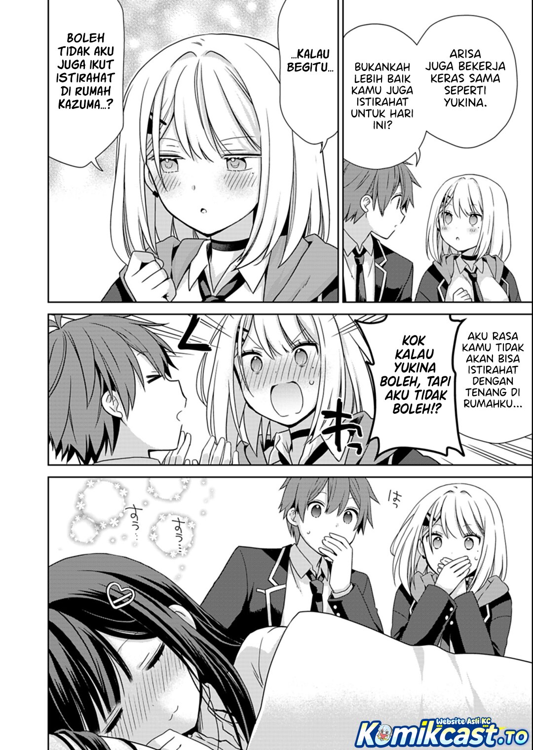 Baca Osananajimitachi ga Ninki Idol ni Natta: Amama na Kanojotachi wa Ore ni Mitsuide Kureteiru - Chapter 2.1 halaman 13