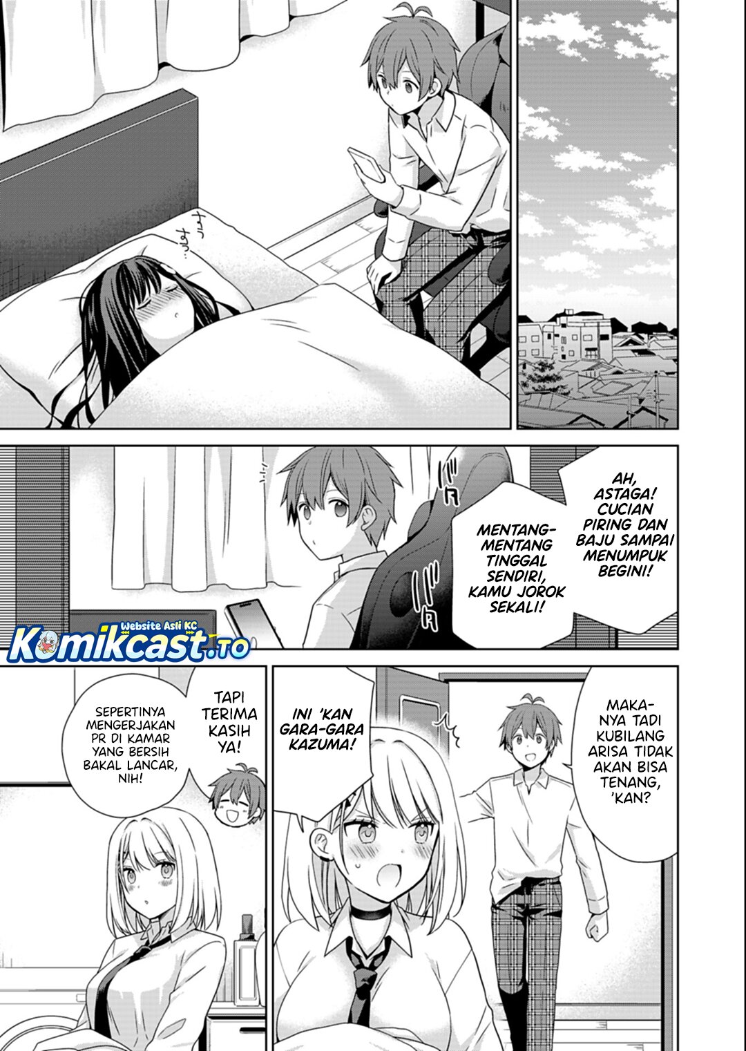 Baca Osananajimitachi ga Ninki Idol ni Natta: Amama na Kanojotachi wa Ore ni Mitsuide Kureteiru - Chapter 2.1 halaman 14