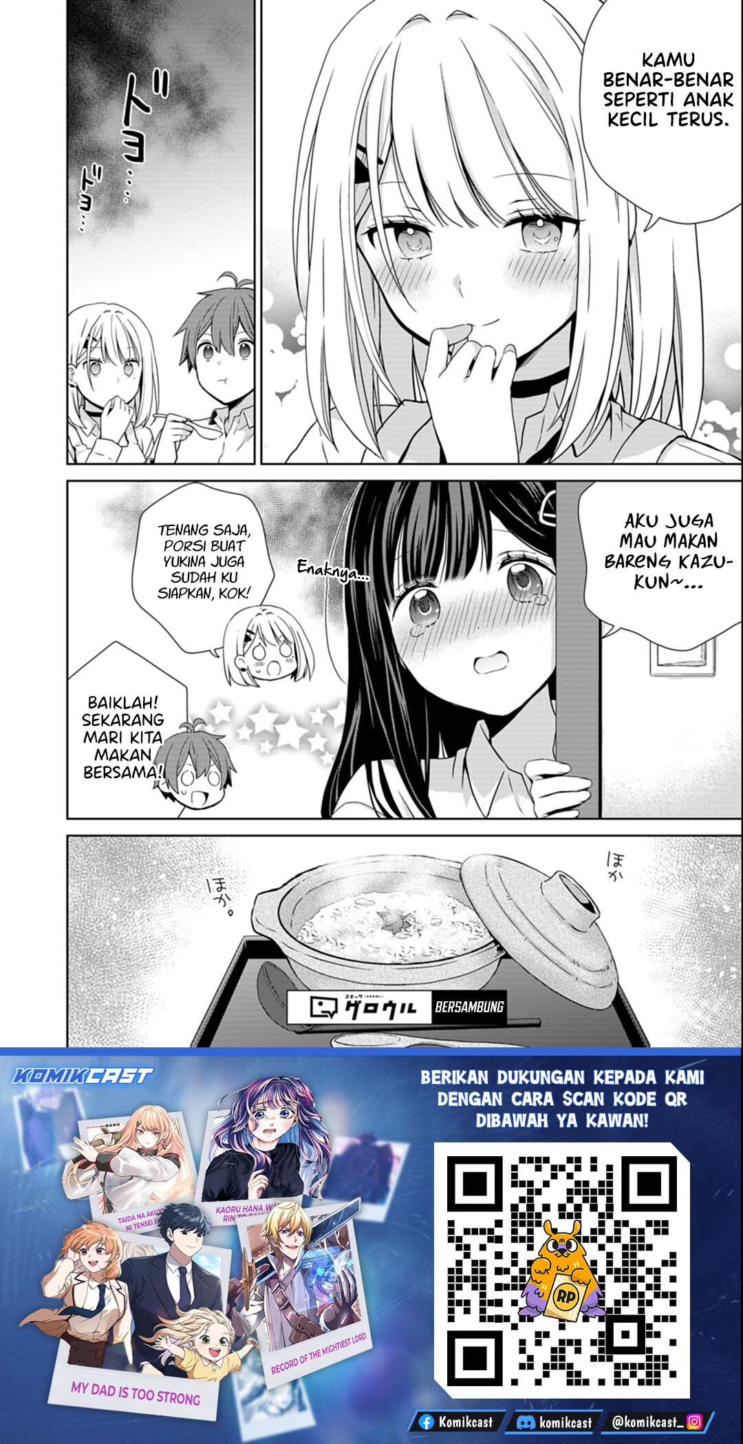 Baca Osananajimitachi ga Ninki Idol ni Natta: Amama na Kanojotachi wa Ore ni Mitsuide Kureteiru - Chapter 2.1 halaman 17