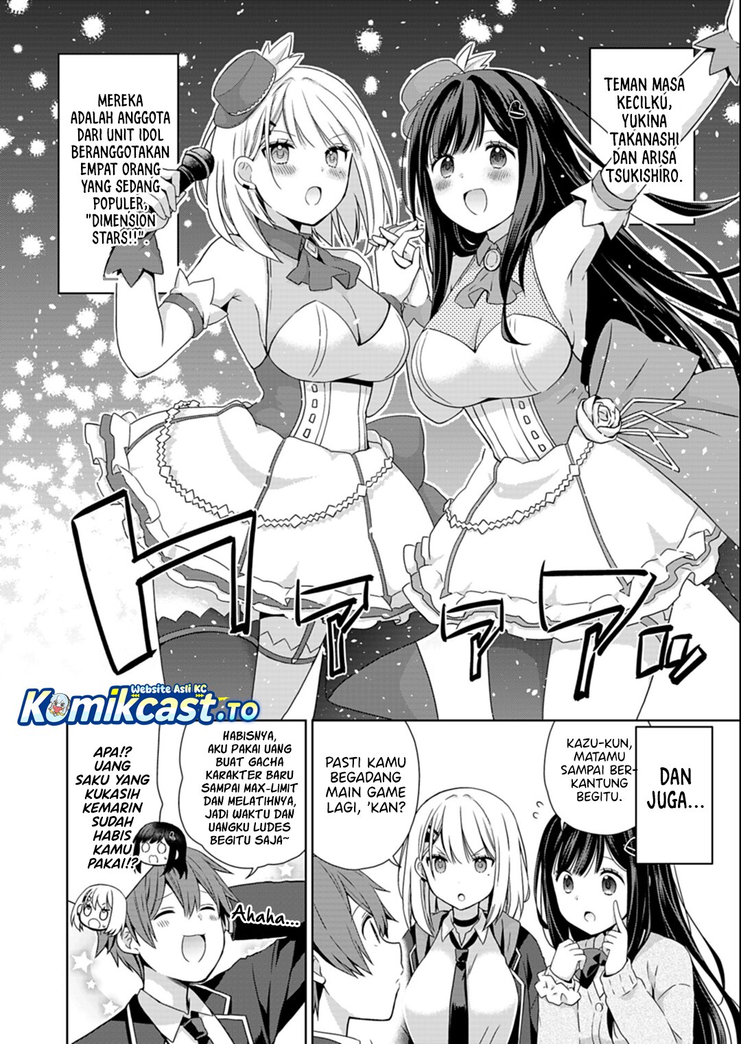 Baca Osananajimitachi ga Ninki Idol ni Natta: Amama na Kanojotachi wa Ore ni Mitsuide Kureteiru - Chapter 2.1 halaman 5