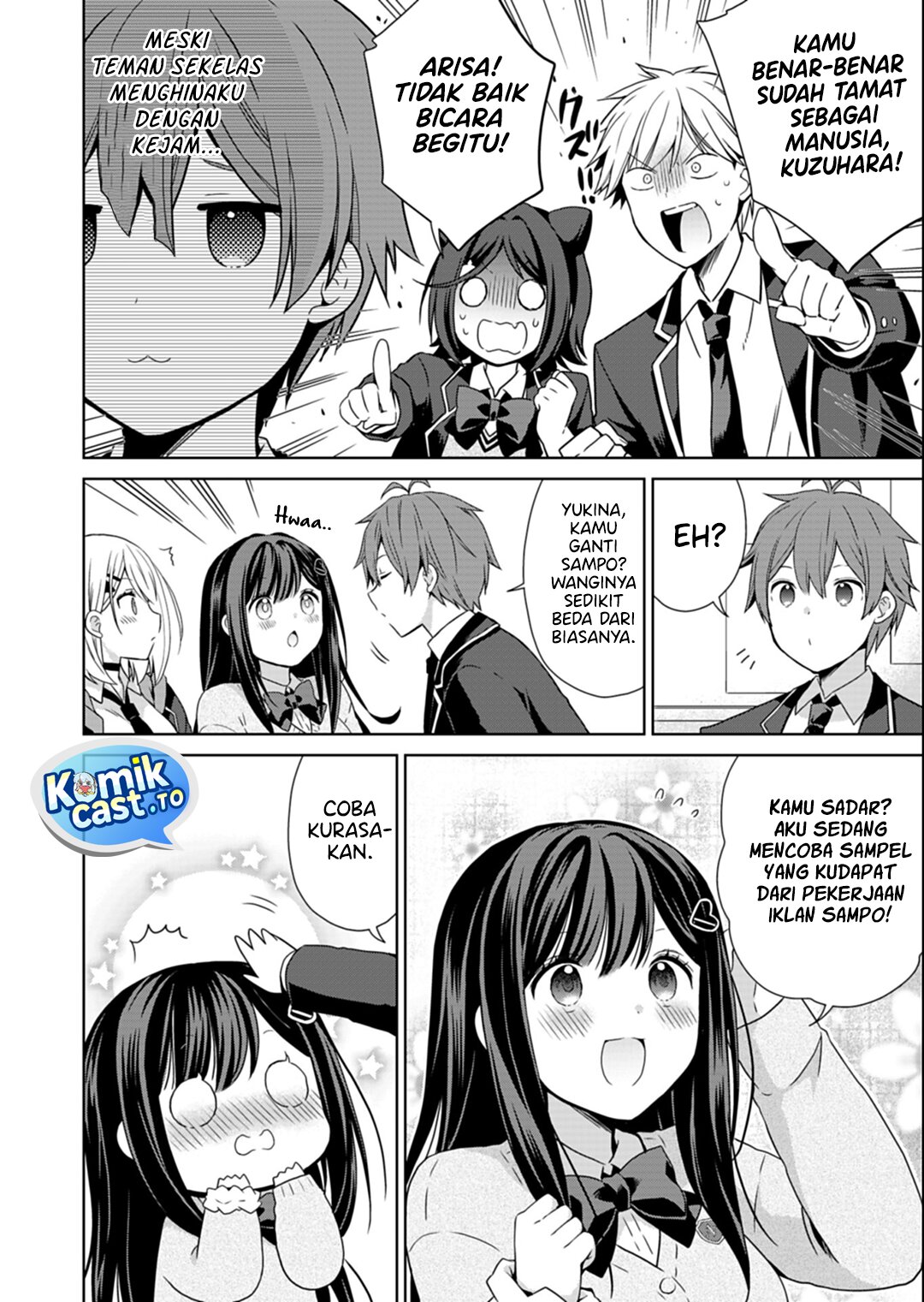 Baca Osananajimitachi ga Ninki Idol ni Natta: Amama na Kanojotachi wa Ore ni Mitsuide Kureteiru - Chapter 2.1 halaman 7