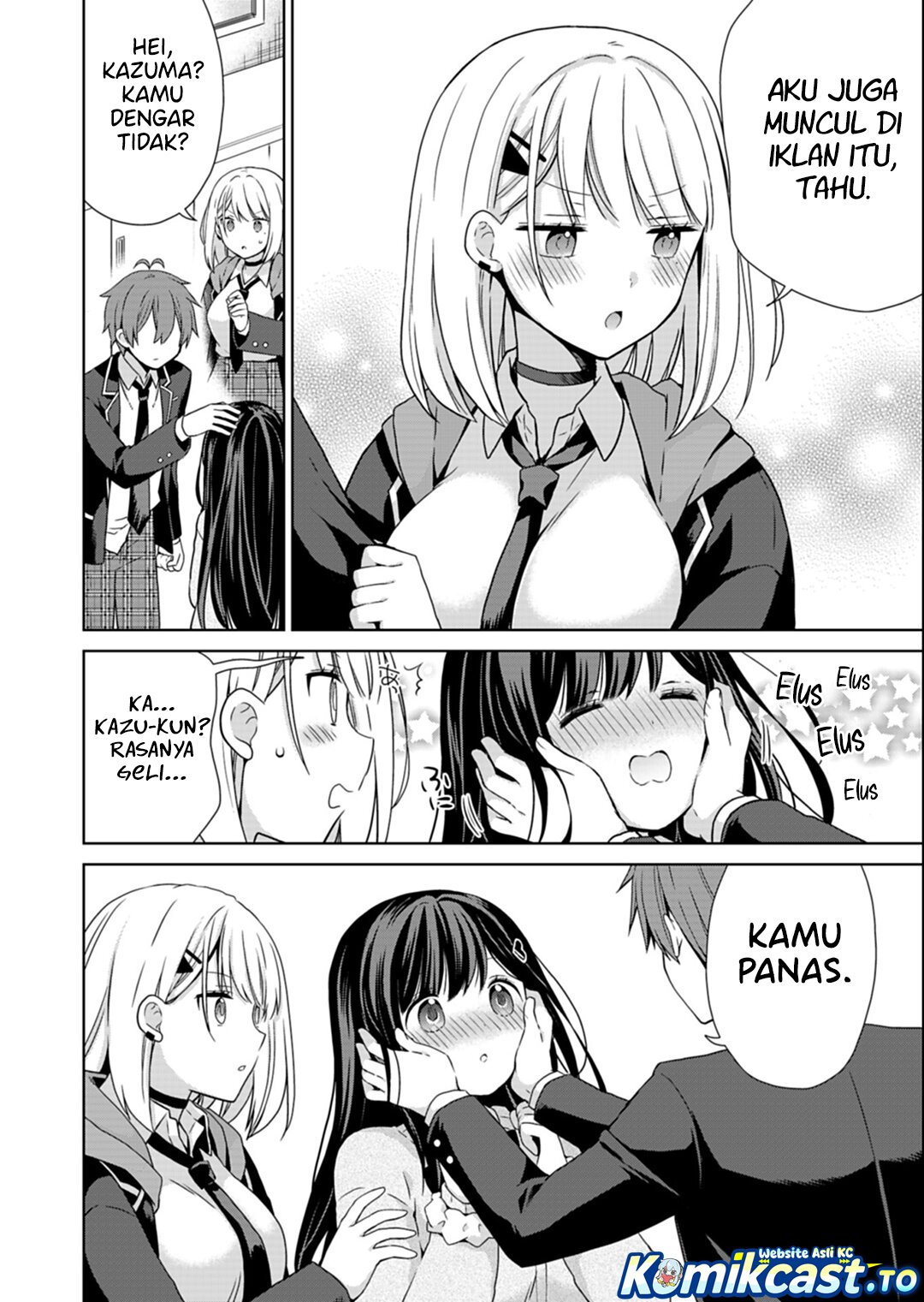 Baca Osananajimitachi ga Ninki Idol ni Natta: Amama na Kanojotachi wa Ore ni Mitsuide Kureteiru - Chapter 2.1 halaman 9