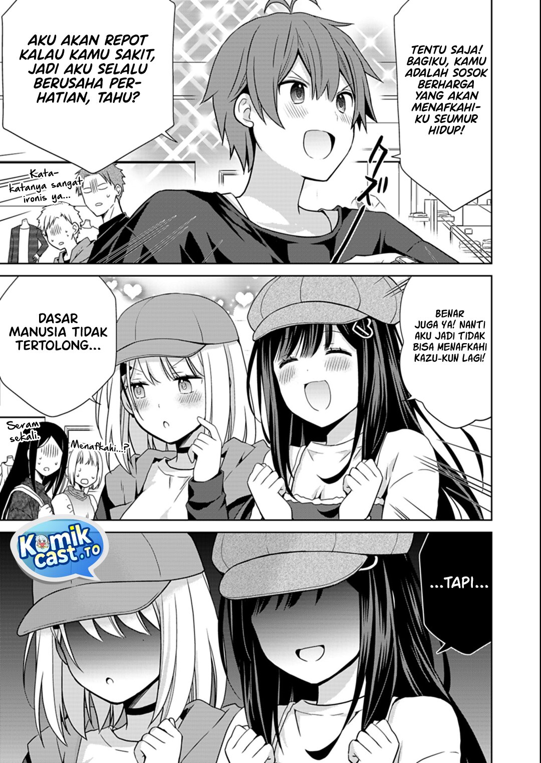 Baca Osananajimitachi ga Ninki Idol ni Natta: Amama na Kanojotachi wa Ore ni Mitsuide Kureteiru - Chapter 2.2 halaman 12