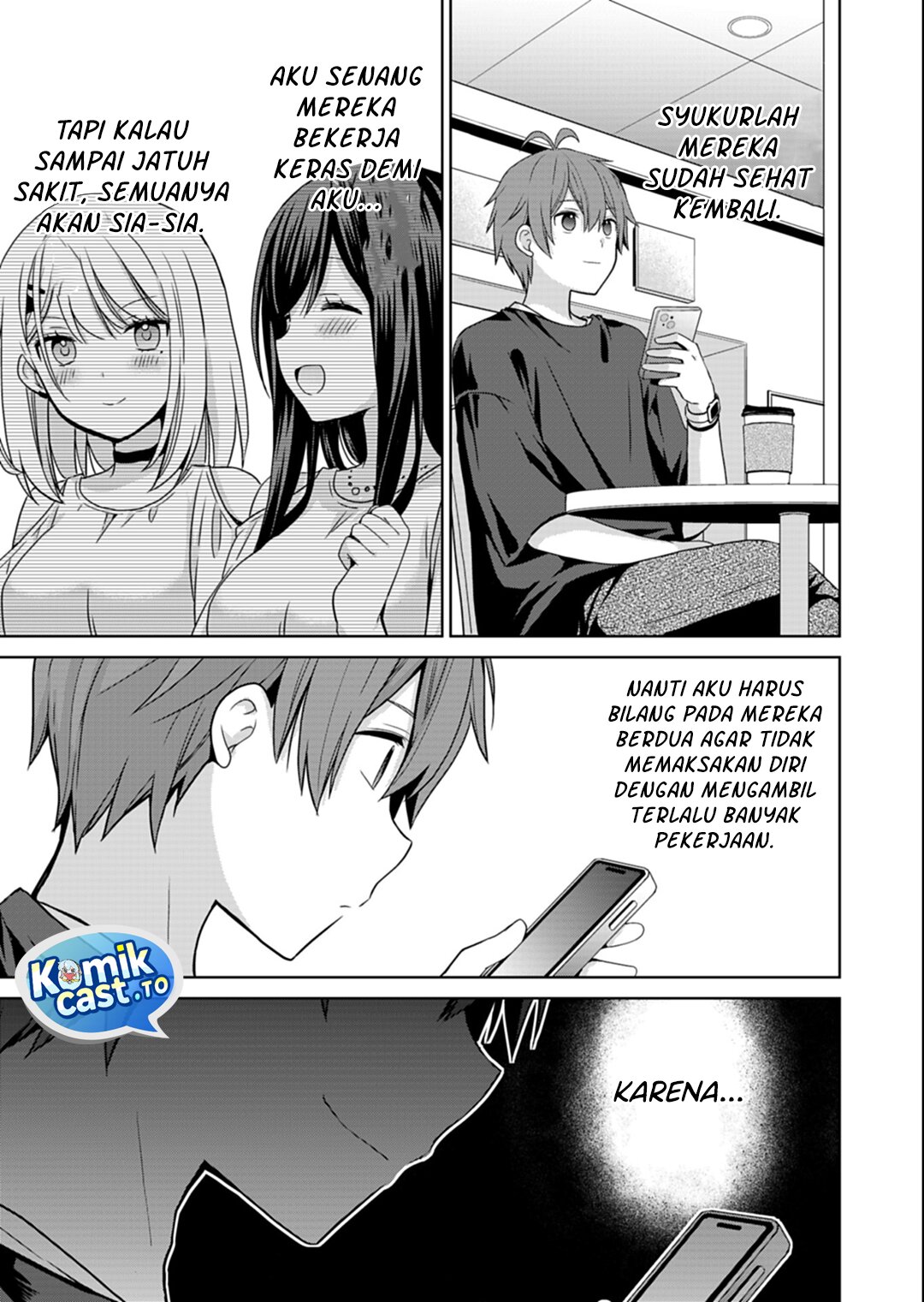 Baca Osananajimitachi ga Ninki Idol ni Natta: Amama na Kanojotachi wa Ore ni Mitsuide Kureteiru - Chapter 2.2 halaman 8