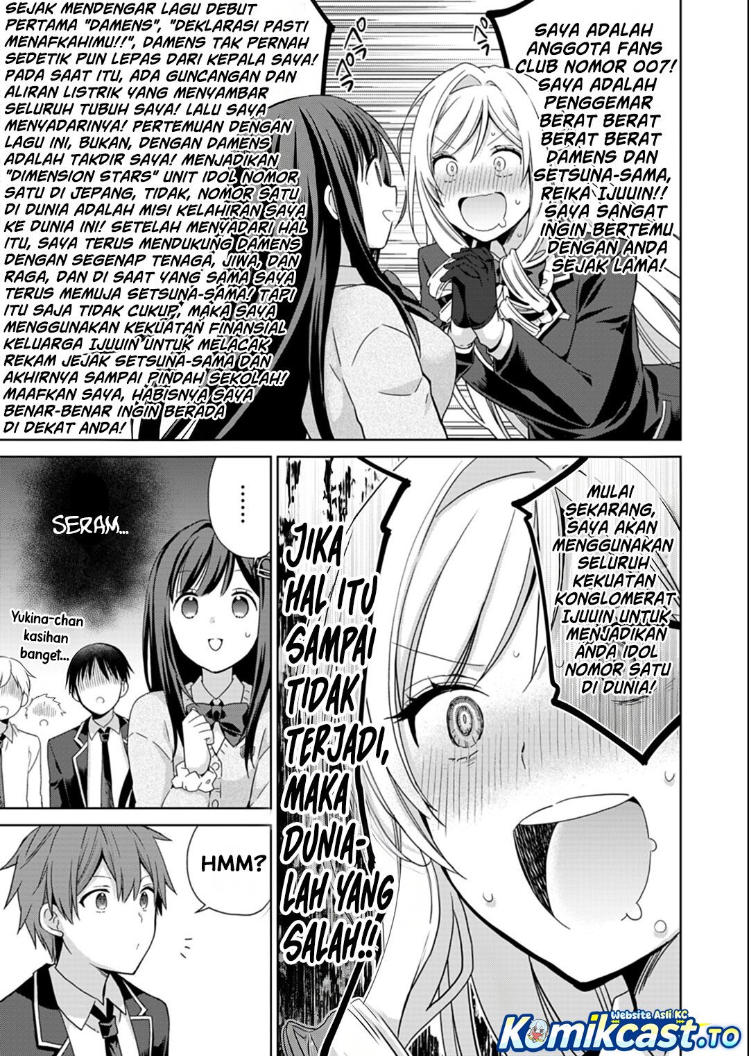 Baca Osananajimitachi ga Ninki Idol ni Natta: Amama na Kanojotachi wa Ore ni Mitsuide Kureteiru - Chapter 3.1 halaman 10