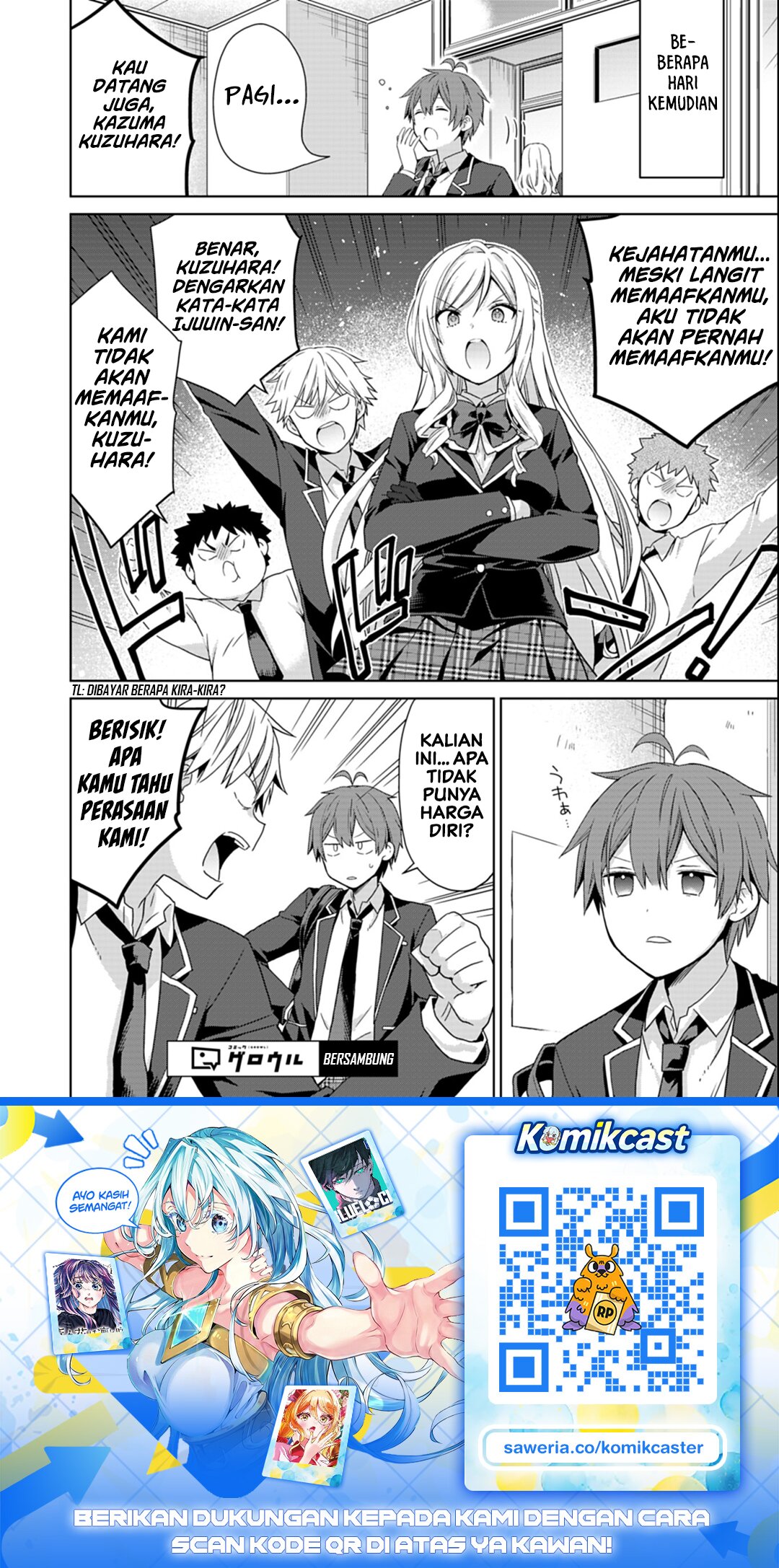 Baca Osananajimitachi ga Ninki Idol ni Natta: Amama na Kanojotachi wa Ore ni Mitsuide Kureteiru - Chapter 3.1 halaman 17