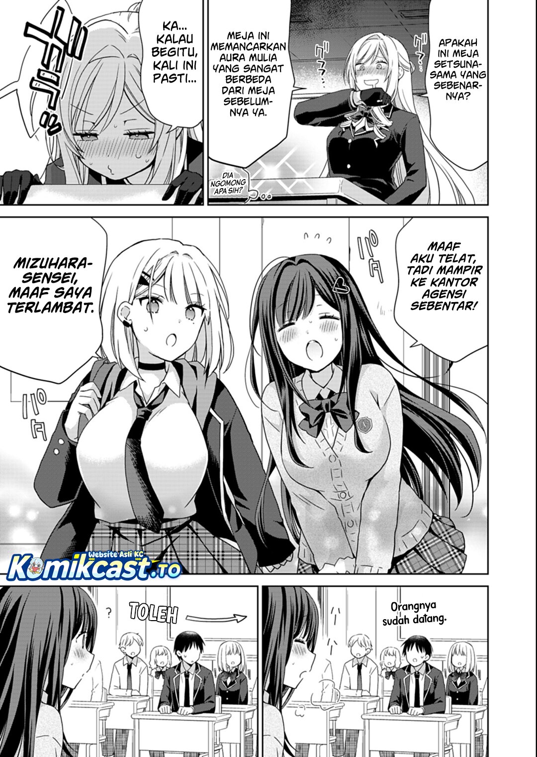 Baca Osananajimitachi ga Ninki Idol ni Natta: Amama na Kanojotachi wa Ore ni Mitsuide Kureteiru - Chapter 3.1 halaman 8