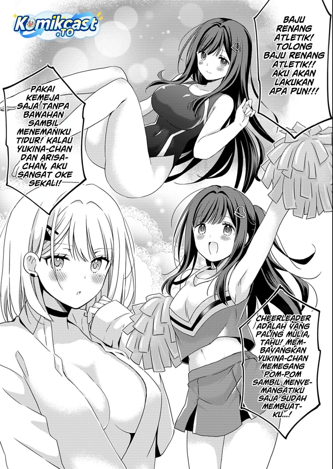 Baca Osananajimitachi ga Ninki Idol ni Natta: Amama na Kanojotachi wa Ore ni Mitsuide Kureteiru - Chapter 3.2 halaman 14