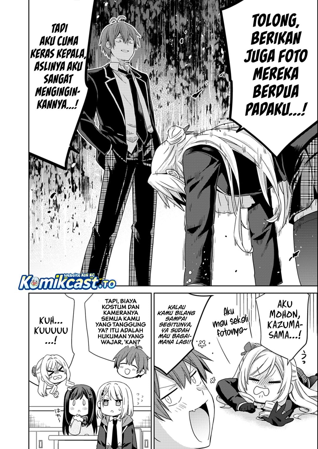 Baca Osananajimitachi ga Ninki Idol ni Natta: Amama na Kanojotachi wa Ore ni Mitsuide Kureteiru - Chapter 3.2 halaman 17