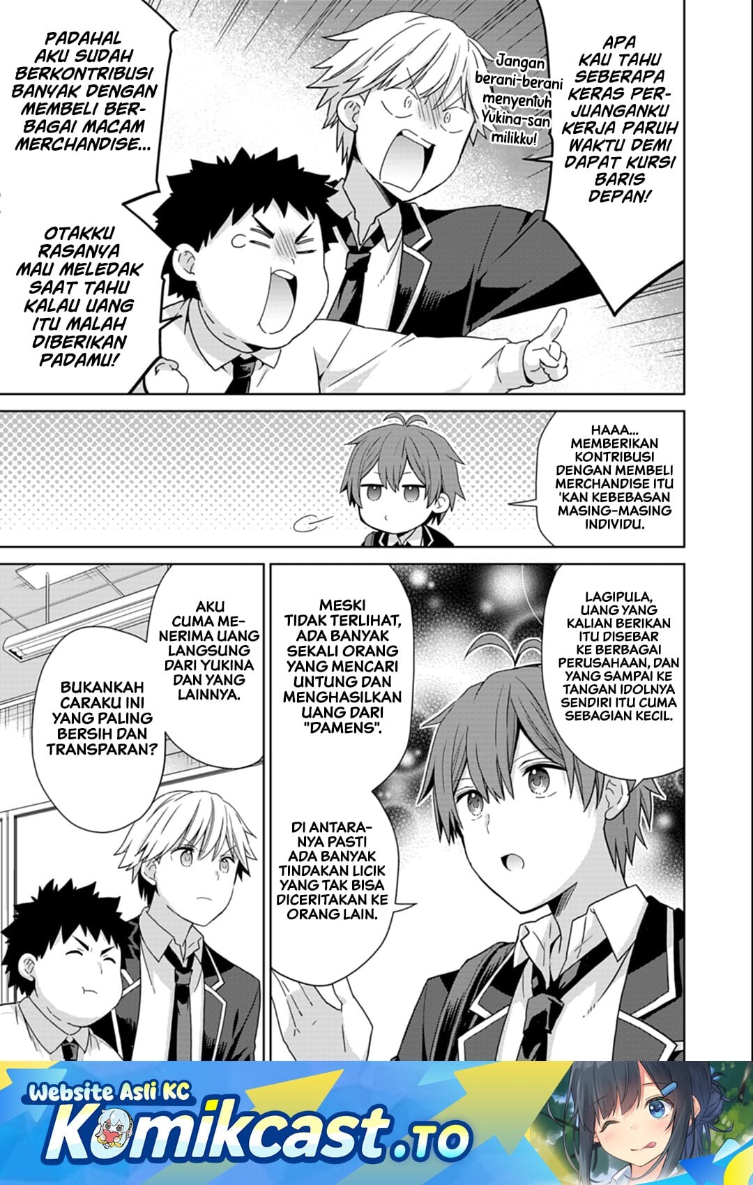 Baca Osananajimitachi ga Ninki Idol ni Natta: Amama na Kanojotachi wa Ore ni Mitsuide Kureteiru - Chapter 3.2 halaman 2