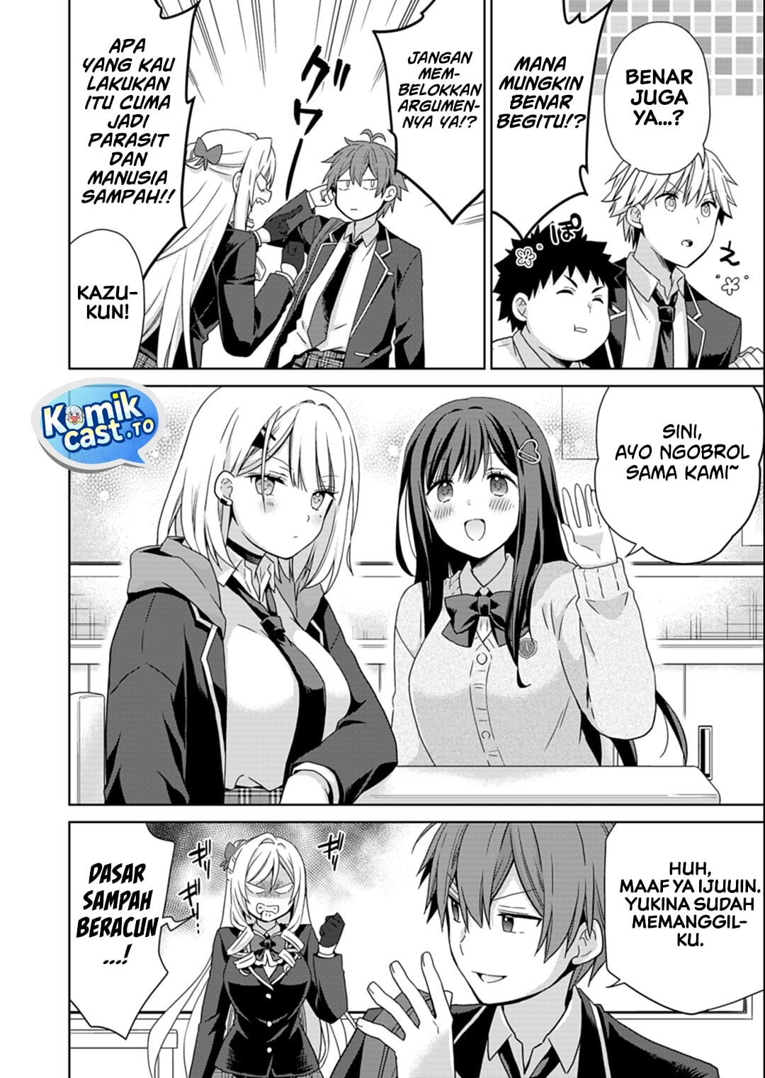 Baca Osananajimitachi ga Ninki Idol ni Natta: Amama na Kanojotachi wa Ore ni Mitsuide Kureteiru - Chapter 3.2 halaman 3