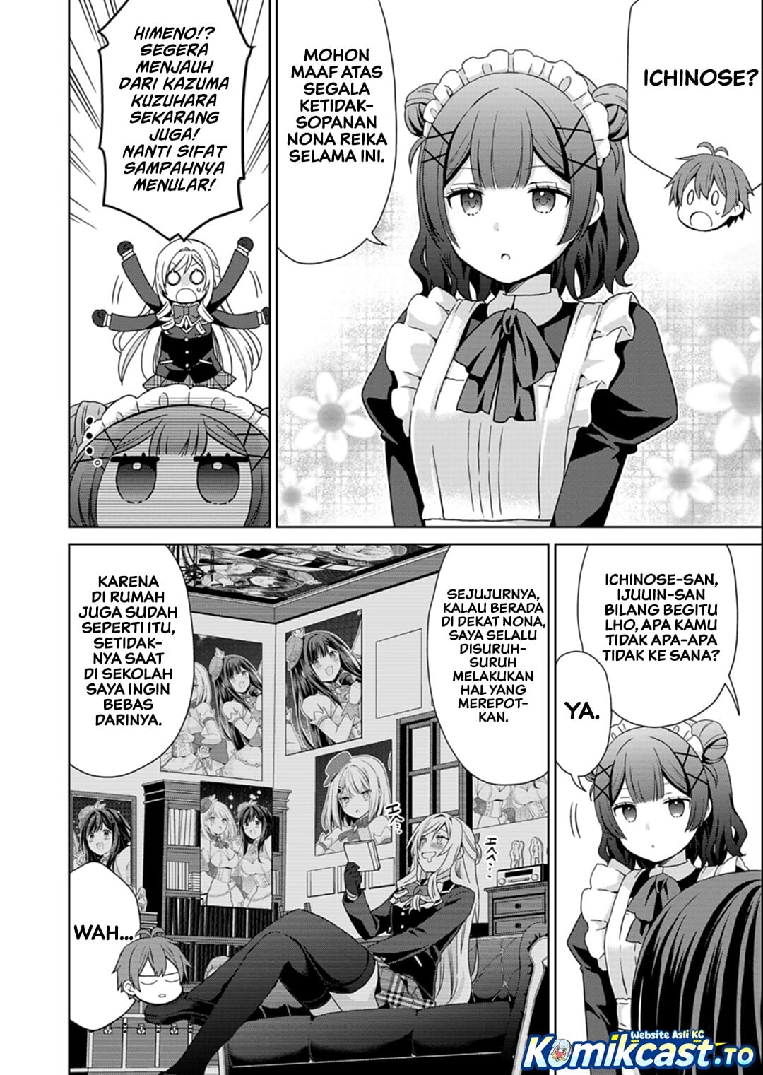Baca Osananajimitachi ga Ninki Idol ni Natta: Amama na Kanojotachi wa Ore ni Mitsuide Kureteiru - Chapter 3.2 halaman 5