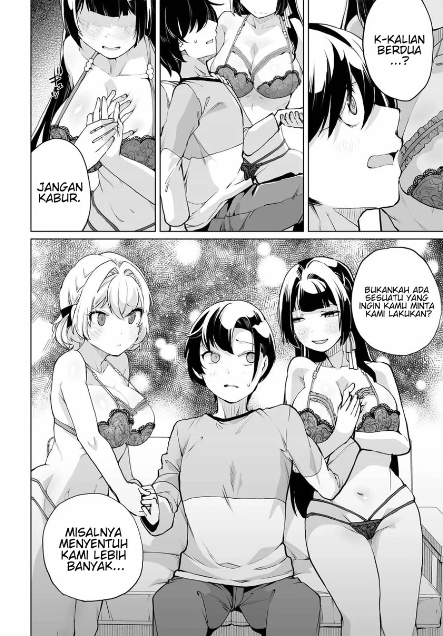 Baca Otoko Girai na Bijin Shimai wo Namae mo Tsugezu ni Tasuketara Ittai Dounaru? - Chapter 24 halaman 16