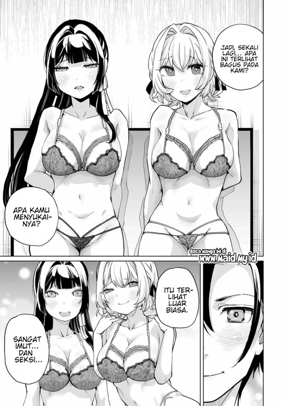 Baca Otoko Girai na Bijin Shimai wo Namae mo Tsugezu ni Tasuketara Ittai Dounaru? - Chapter 24 halaman 21