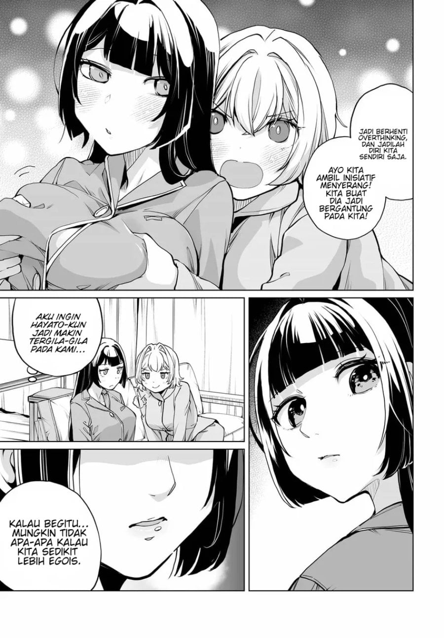 Baca Otoko Girai na Bijin Shimai wo Namae mo Tsugezu ni Tasuketara Ittai Dounaru? - Chapter 24 halaman 25