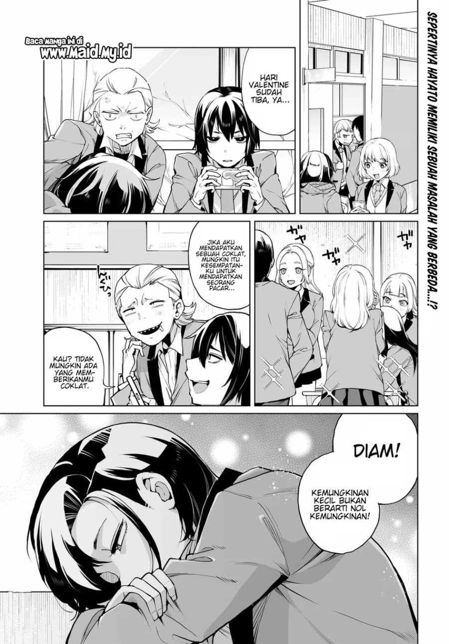 Baca Otoko Girai na Bijin Shimai wo Namae mo Tsugezu ni Tasuketara Ittai Dounaru? - Chapter 25 halaman 3