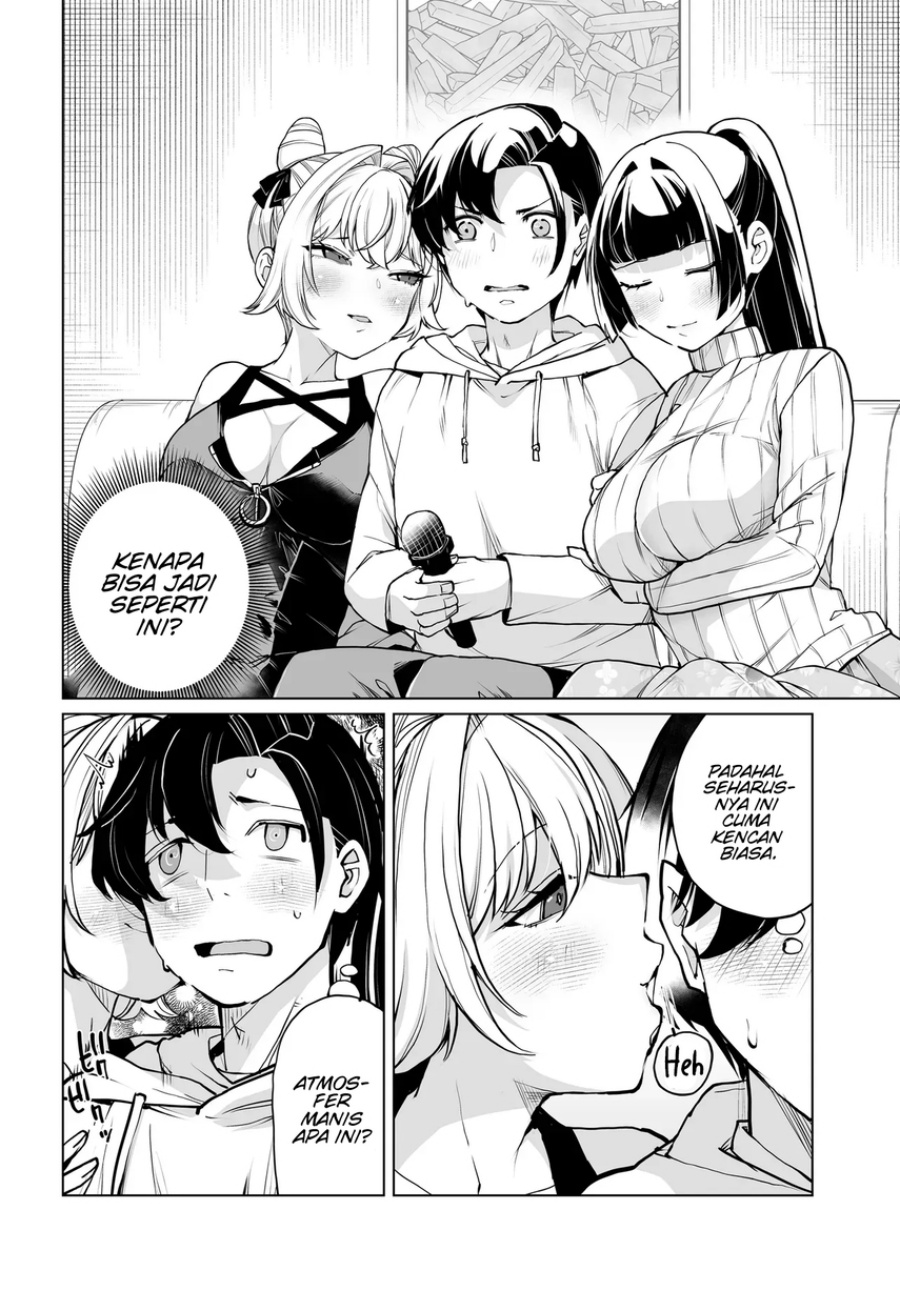Baca Otoko Girai na Bijin Shimai wo Namae mo Tsugezu ni Tasuketara Ittai Dounaru? - Chapter 28 halaman 4