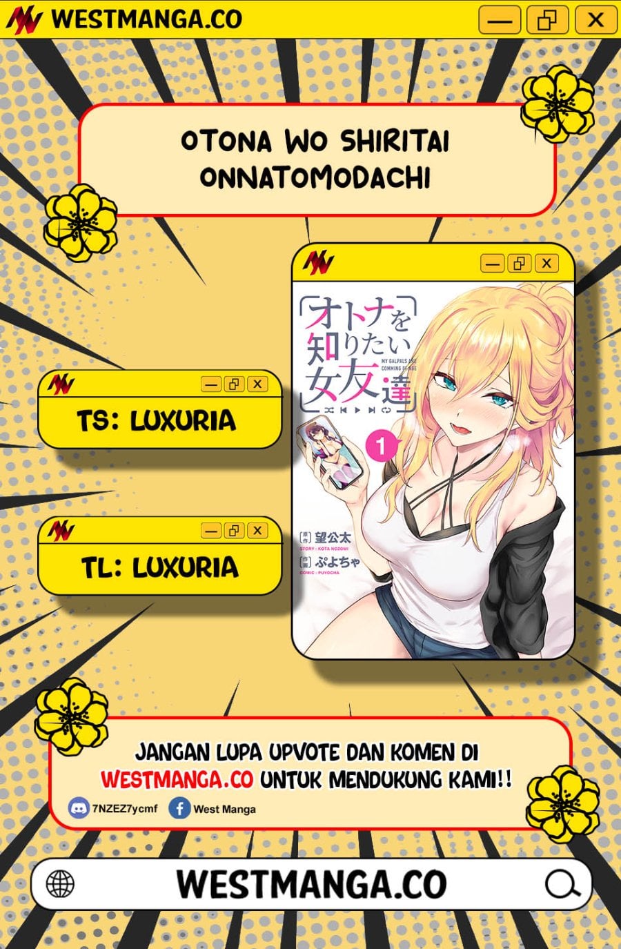 Baca Otona wo Shiritai Onnatomodachi - Chapter 1 halaman 1