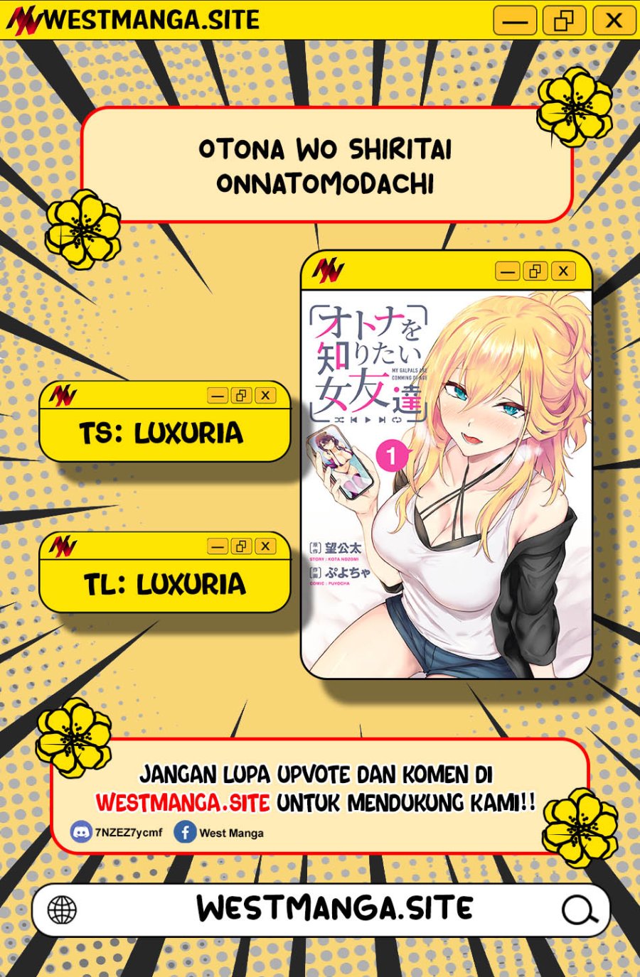 Baca Otona wo Shiritai Onnatomodachi Chapter 7 Bahasa Indonesia page 8