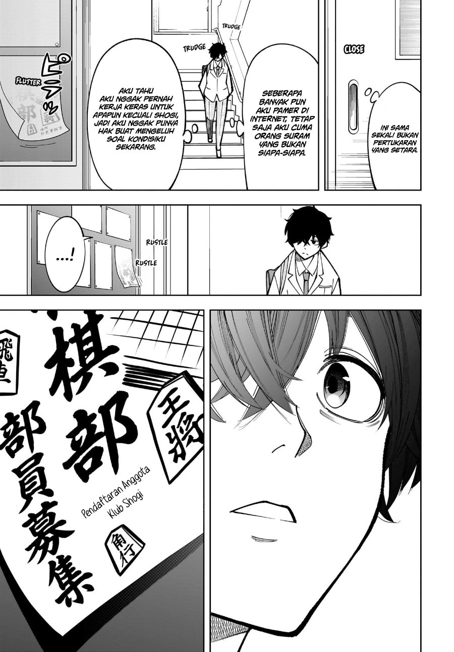 Ouja no Bankuruwase ~Net Shougi no Teiou, Real Taikai de Choujou o Mezasu~ Chapter 1 - Page 11