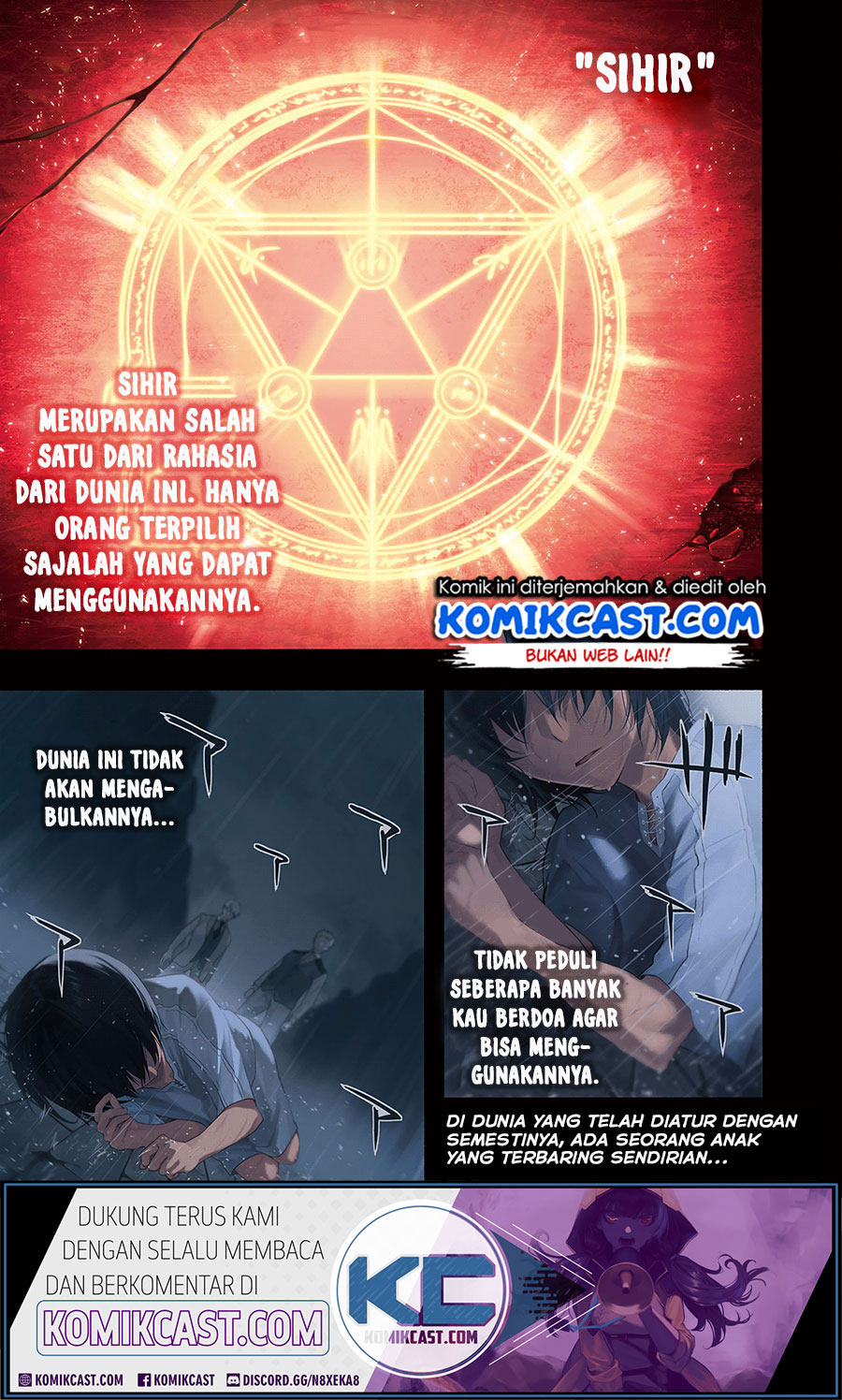 Baca Ouritsu Mahou Gakuen no Saikasei: Slum Agari no Saikyou Mahoushi, Kizoku darake no Gakuen de Musou suru - Chapter 1.1 halaman 2