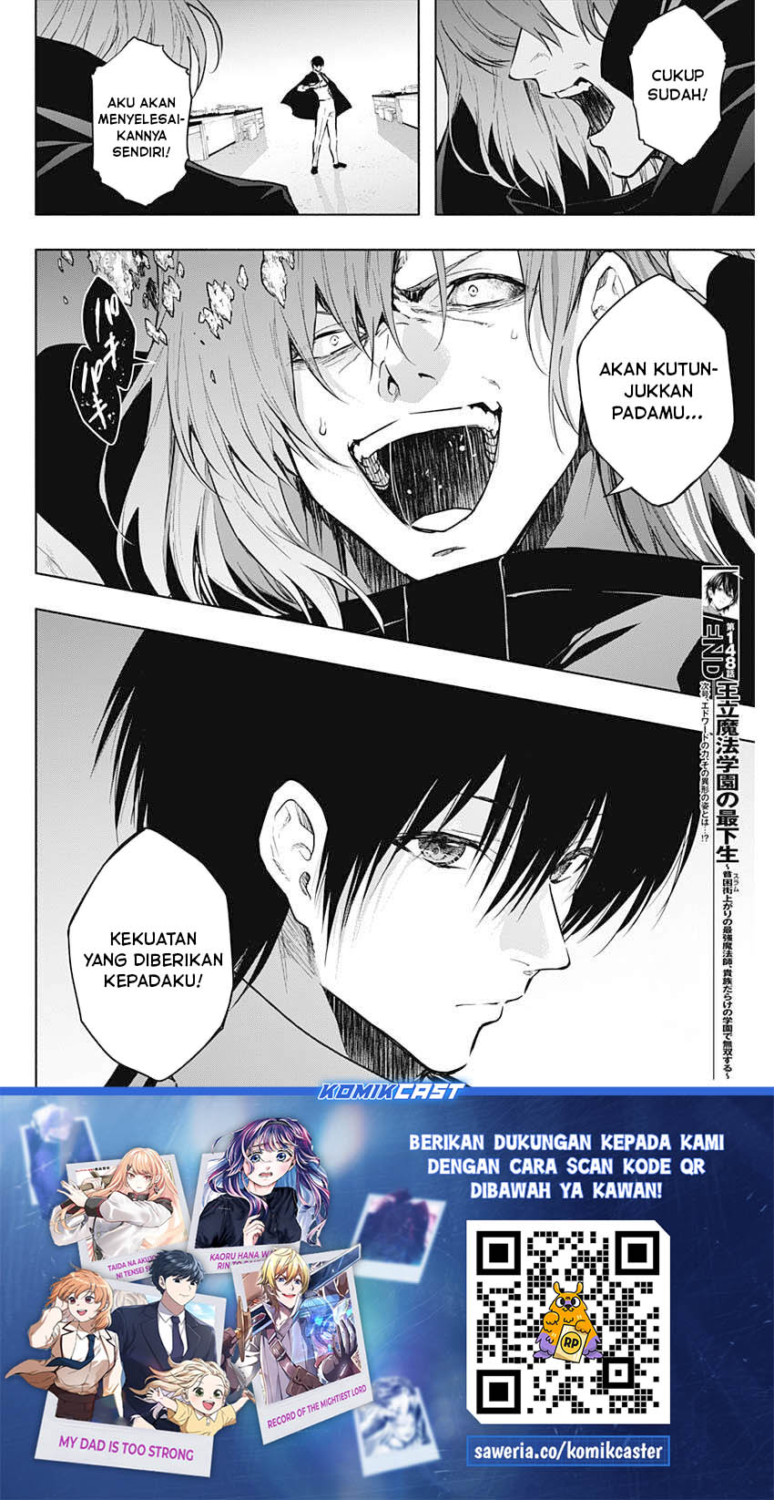 Baca Ouritsu Mahou Gakuen no Saikasei: Slum Agari no Saikyou Mahoushi, Kizoku darake no Gakuen de Musou suru - Chapter 148 halaman 19