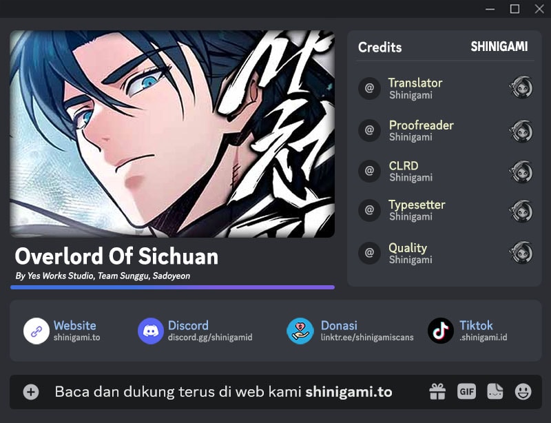 Baca Overlord Of Sichuan - Chapter 1 halaman 1