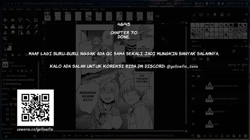 Baca Overlord - Chapter 70 halaman 46