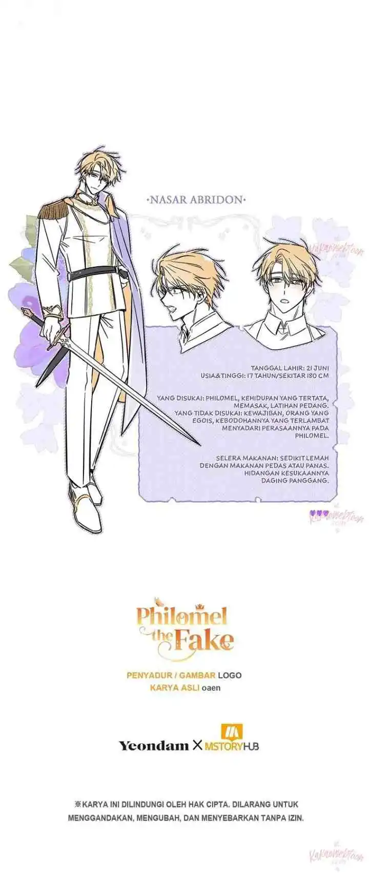 Baca Philomel the Fake Chapter 38 Bahasa Indonesia page 44