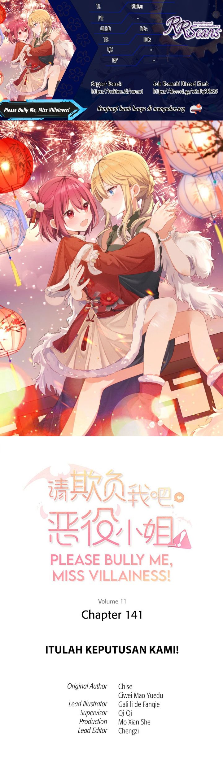 Baca Please Bully Me, Miss Villainess! - Chapter 141 halaman 1