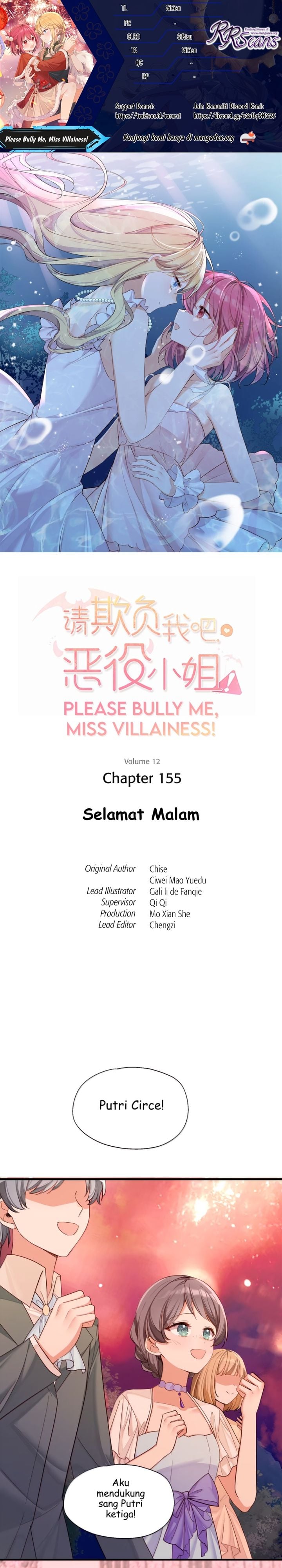 Baca Please Bully Me, Miss Villainess! - Chapter 155 halaman 1